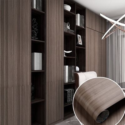 Furniture Wood Grain Self Adhesive Wallpaper Interior Removable Wallpaper For Apartments