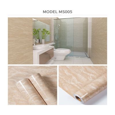 Kitchen Marble Contact Paper PVC Wall Stickers 61cm Width Modern Design for Countertop Bathroom Self Adhesive Waterproof
