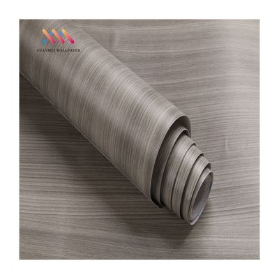 Home Decor Wood Grain Design Self Adhesive Furniture Film Waterproof Wallpaper Nature Wood Paper
