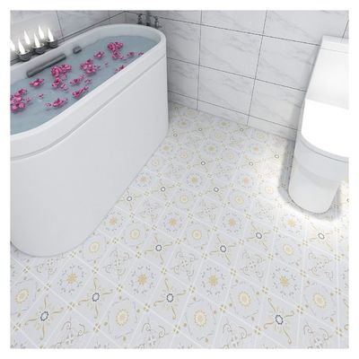 Removable PVC Flooring Sticker 10m-50m Bathroom Floor Tile Stickers