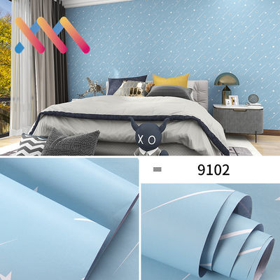 Papel de parede à prova d'água 3d Decoração de sala de estar PVC Vinil Papel de parede auto-aderente