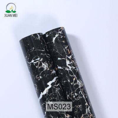 Wallpapers Type Vinyl Wallpapers Function Smoke-Proof Marble Stickers PVC Adhesive Contact Paper Marble Granite Film