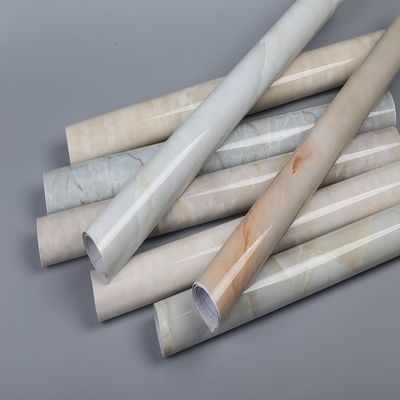 Anti-Static Waterproof Marble Wallpaper for Kitchen Counter Top Contact Paper in Modern Style