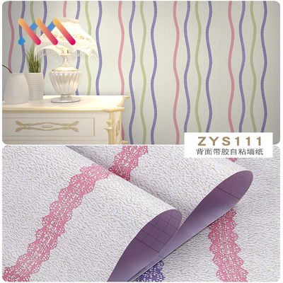 Home Wall Decoration PVC Wallpapers Floral Mural Wallpaper 3D wall sticker wall covering