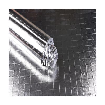 Silver Contact Paper for Kitchen Oil-Proof Stickers Aluminum Foil Kitchen Wallpaper