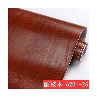 Wood grain Home Decor Furniture Vinyl Wrap Waterproof Wall Sticker Self Adhesive PVC Wallpaper for Kitchen Desk Door Decorative Film