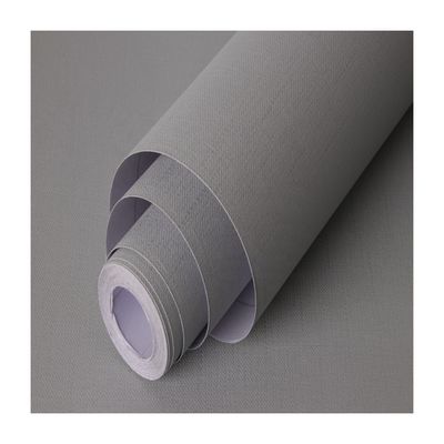 Peel and Stick Countertop Vinyl Self-Adhesive Shelf Liner in Matte Gray for CLASSIC Style Wallpapers