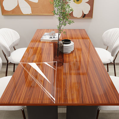 Removable Furniture Film Protector TPH Protective Film For Glass Table Top