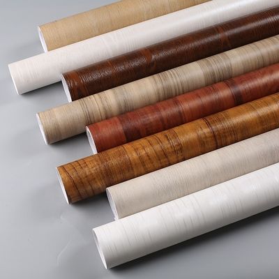 Textured Wood Grain Self-adhesive Vinyl Furniture Film/Decorative Wallpaper The Perfect Choice for Interior Design
