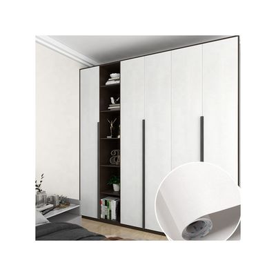 Decorative Wood Color Furniture Sticker with Embossed Design Mildewproof
