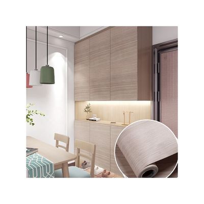 1.22x50m Self Adhesive PVC Film Roll and PVC Lamination Film for Furniture Wood Grain Design