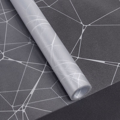 Modern Design Style Frosted Vinyl for Windows Waterproof Static Cling PVC Glass Film for Bathroom Privacy Classic Design