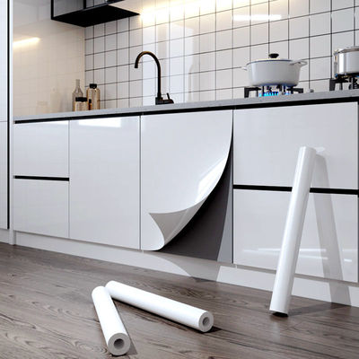 Vinyl Wallpapers Glossy Waterproof Self Adhesive PVC Decorative Film Kitchen