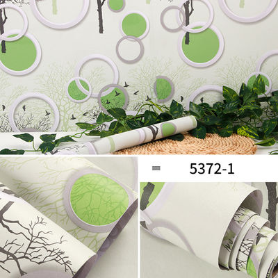 Babyroom Decor PVC Vinyl Wallpaper Cartoon DIY Self-adhesive Wall Covering for Room