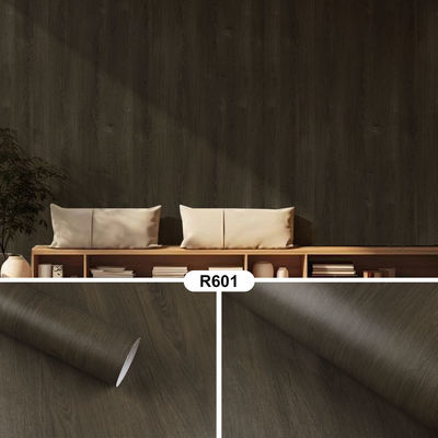 Adhesive Paper & Film Plastic Film Wall Stickers Wood Grain Wallpaper Home Interior Designs